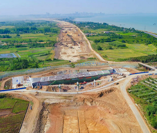 小合分線新河渡槽